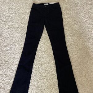 Loft Modern Bootcut Corduroy Dark Navy Size O 25 Tall NWT